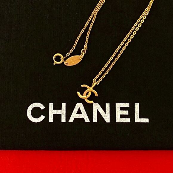 Chanel Coco Mark Necklace Pendant Necklace - Picture 1 of 6